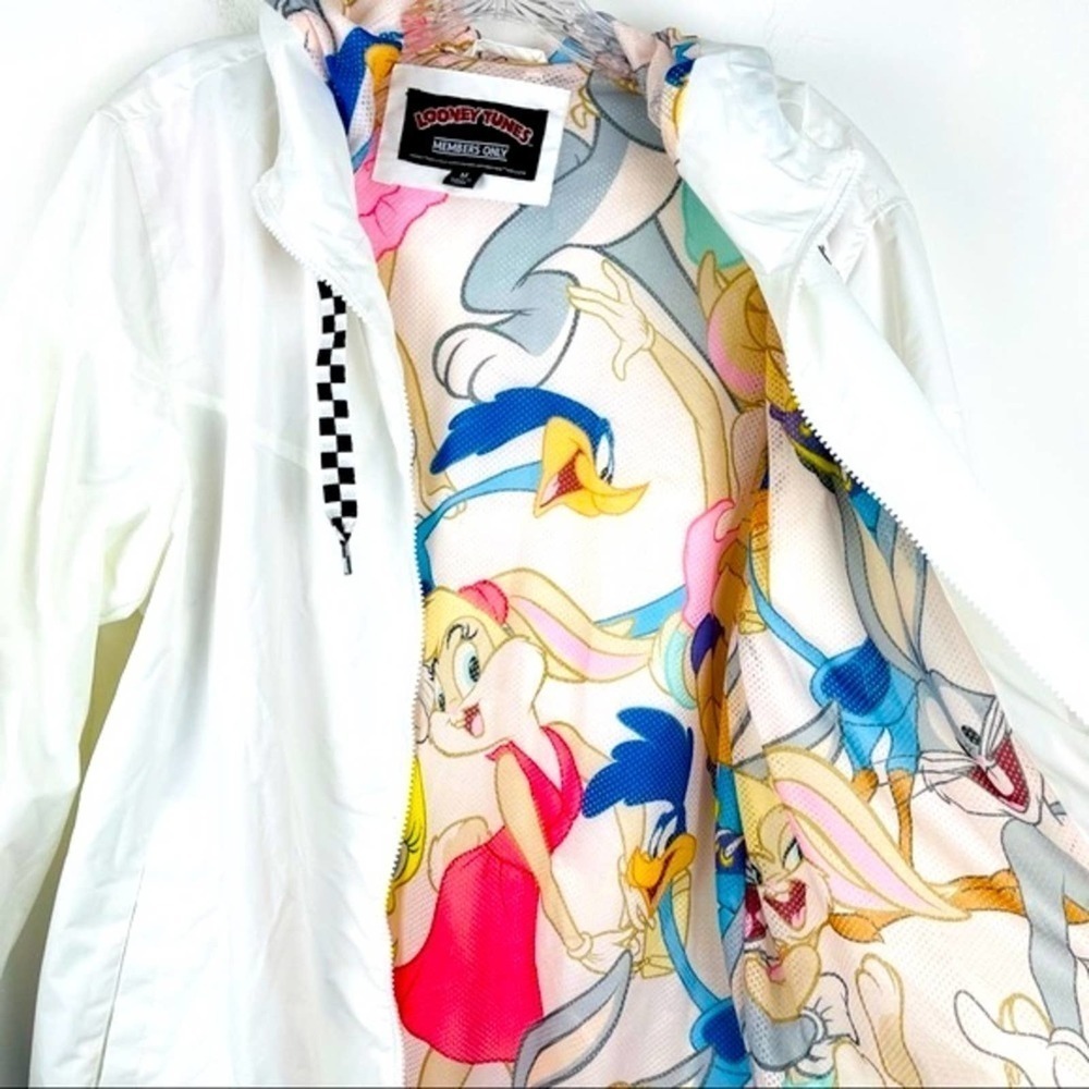 Members Only x Looney Tunes jacket windbreaker